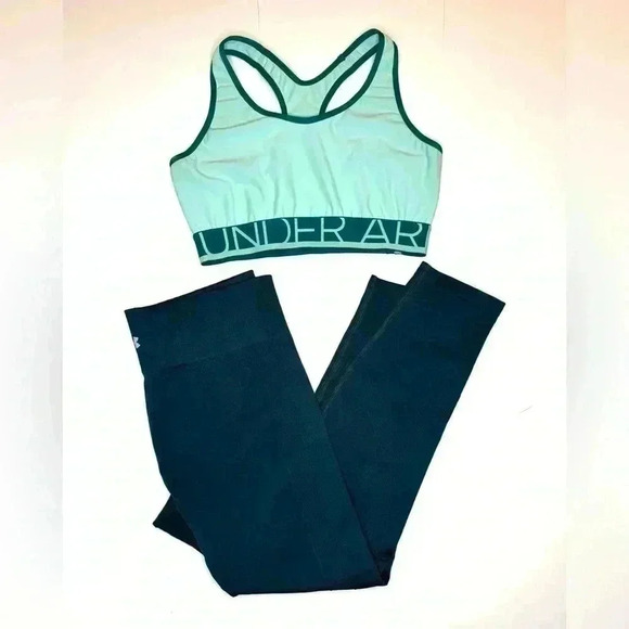 Under Armour Womens Set of 2 items.. 1 Sport Bra, 1 Sport Legging Size Small - Picture 9 of 10